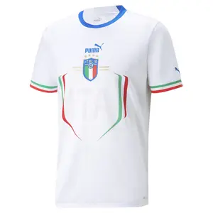 PUMA Mens Figc Away Crew Neck Short Sleeve Jersey Casual - White