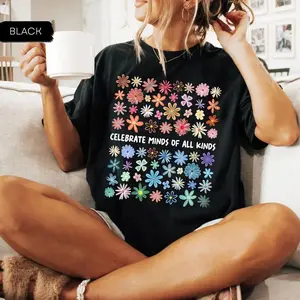 Celebrate Minds Of All Kinds Shirt, Mental Health Awareness Shirt, SPED Teacher, Teacher Appreciation, Neurodiversity Shirt