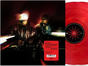 Nas & DJ Premier - Light - Years (Red) Vinyl Record