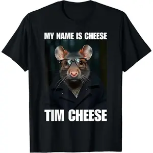 Brainrot Meme - Tim Cheese Is Calling T-Shirt