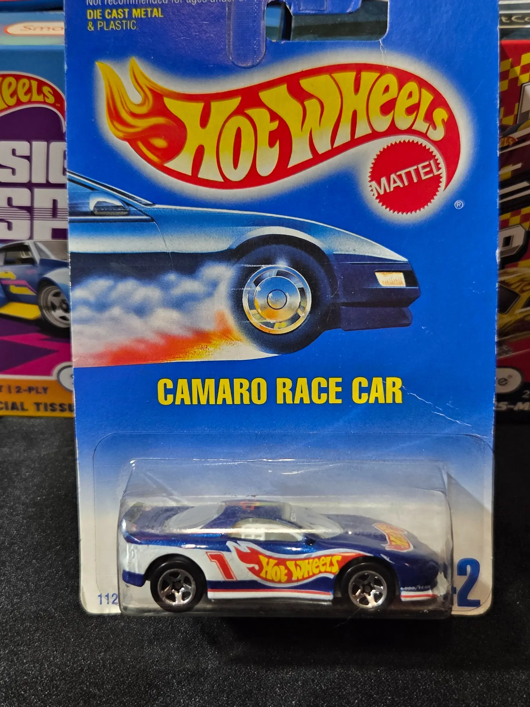 1992 Hot Wheels Camaro Race Car #242 Pay shipping on first item of each order. Additional items ship free