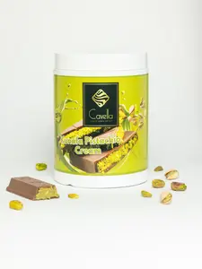 Pistachio Kunafa Cream Spread - Dubai Style Dessert Filling | Cavella Foods Creamy Flavor