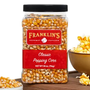 ’s Gourmet Popcorn 28oz Tub Classic Popcorn Kernels for Popping  Made in, NonGMO  AllNatural  Old Fashioned Unpopped Popcorn Kernels for Popcorn Machine