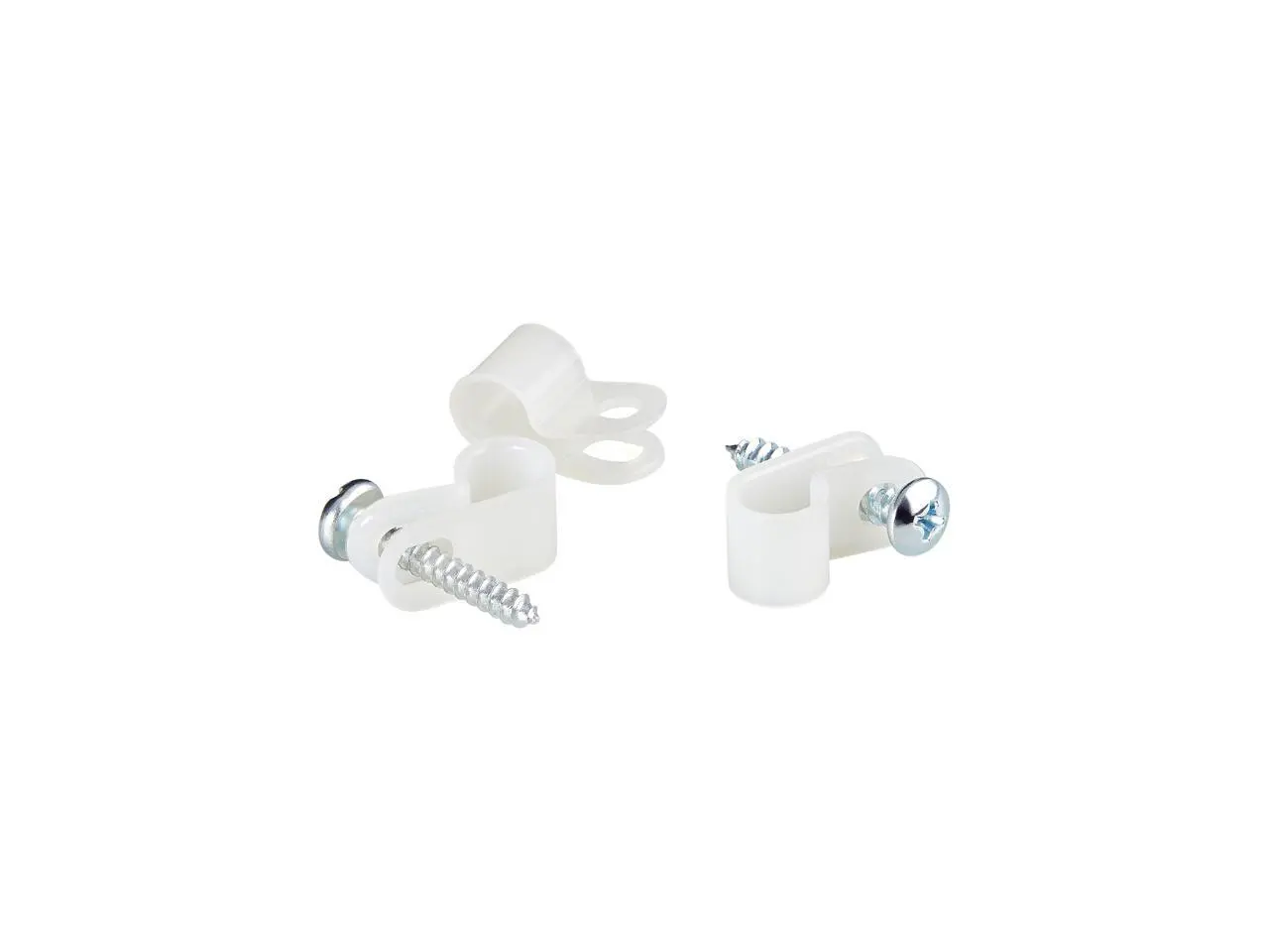 100 SCREW MOUNT CABLE CLAMPS R-TYPE CLIP