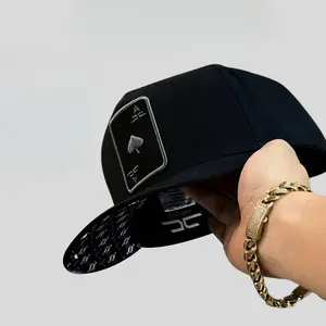 Unisex Poker Embroidered Snapback Baseball Cap, Fitted Hat for Men & Women, Unisex Design for Men & Women, Hat Accessories, All Seasons Wear