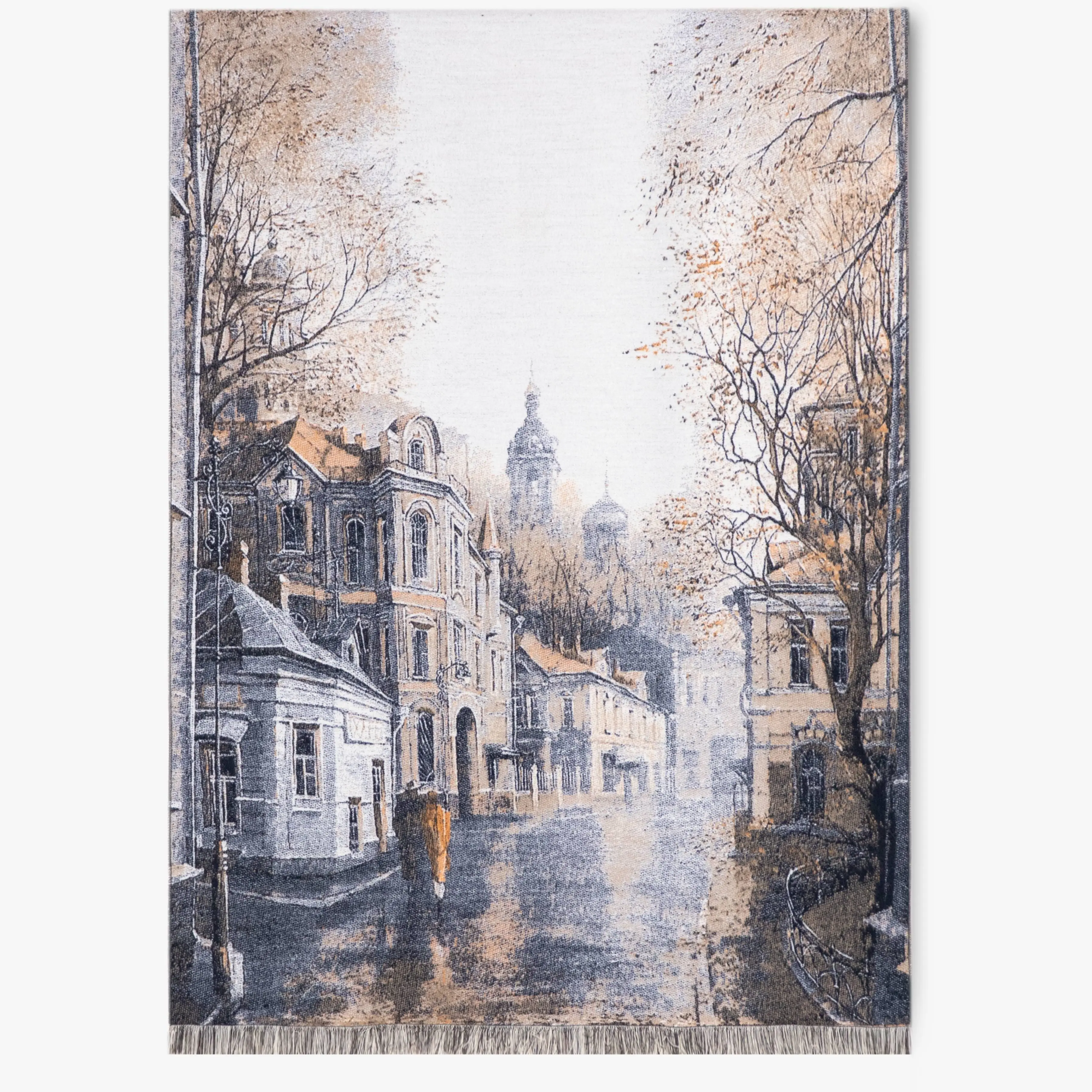 Old Town in Winter - Tan