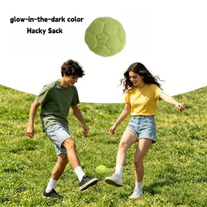 Rugged Glowing Hacky Sack | Auto-Lights Up Near Light Sources! Ultra Sturdy, Long-Lasting Fun for Kids & Adults, Great for Outdoor Nights! #GlowToy
