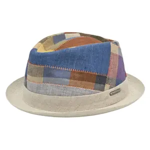 Italian Patchwork Pork Pie Hat