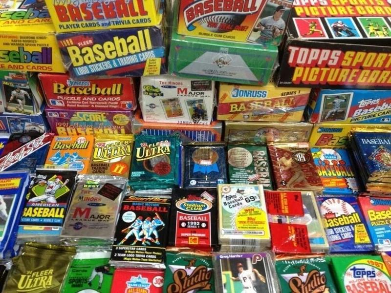 ESTATE LIQUIDATION- LOT OF NEW OLD VINTAGE UNOPENED MLB BASEBALL CARDS IN PACKS Perfect for Collectors