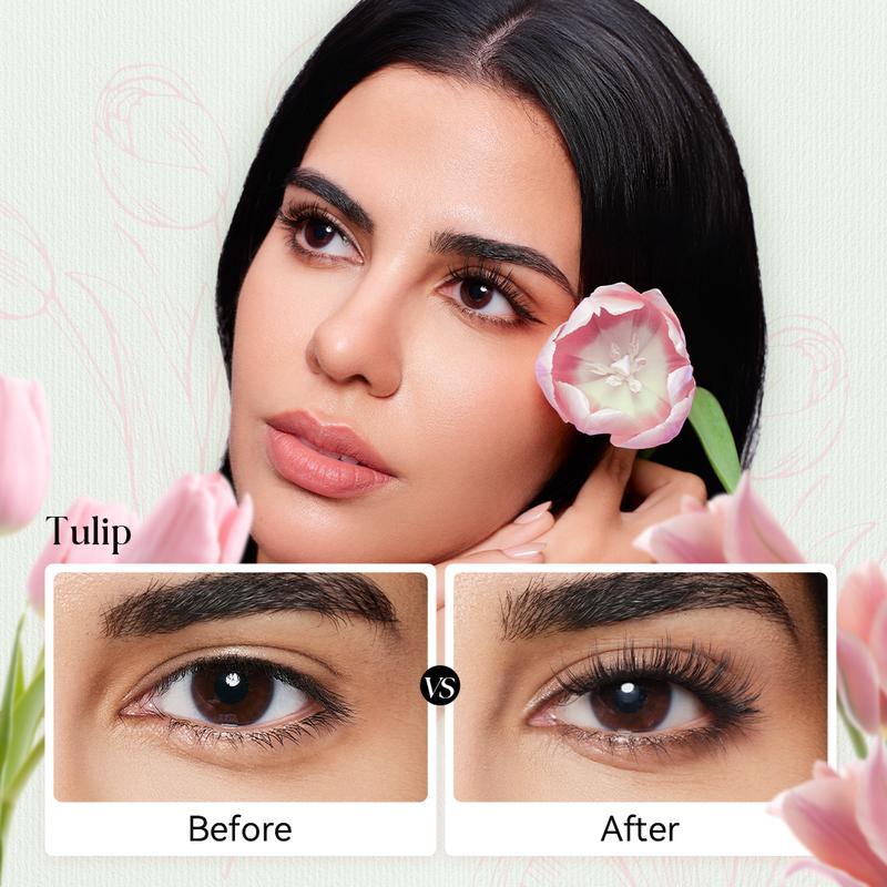 WOSADO Botanic Collection Extended- Band Soft Magnetic Eyelashes All-in-One Box Waterproof Reusable Glue-Free Eyeliner-Free Makeup Cosmetic