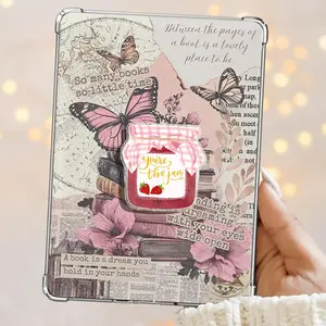 You're The Jam Strawberry Jam Jar Kindle Grip Magnetic Pop Socket Phone Grip Vibrant Color Phone Bookish Grip Kindle Grip Popsocket