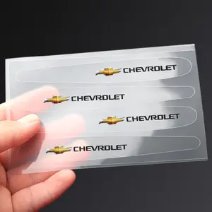 Chevrolet Car Door Bowl Scratch Protection Film, Anti-Scratch Handle Protector Sticker, Custom Fit Exterior Decoration Accessory, Car Decorative Sticker, Car Decals