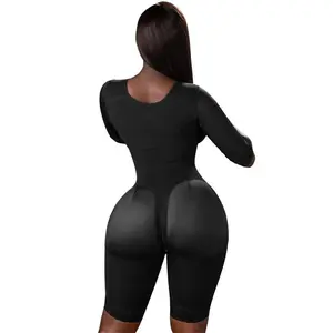 Stage 1 Full Body Faja for Plastic Surgery Recovery |         Compression Hook Levels |         Padded Straps