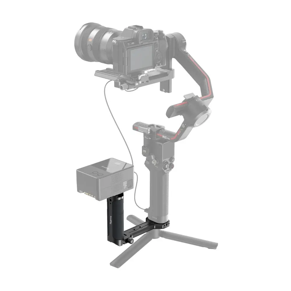 SmallRig Metal Adjustable Foldable Aluminium Camera Stabilizer Side Handle for Camera Users, Handheld Gimbal Accessory for DJI Ronin-S|SC, Zhiyun Crane 2s -2786C, Equipped with 2 1/4"-20 Threaded Holes for Mini V-Lock Assembly Kit