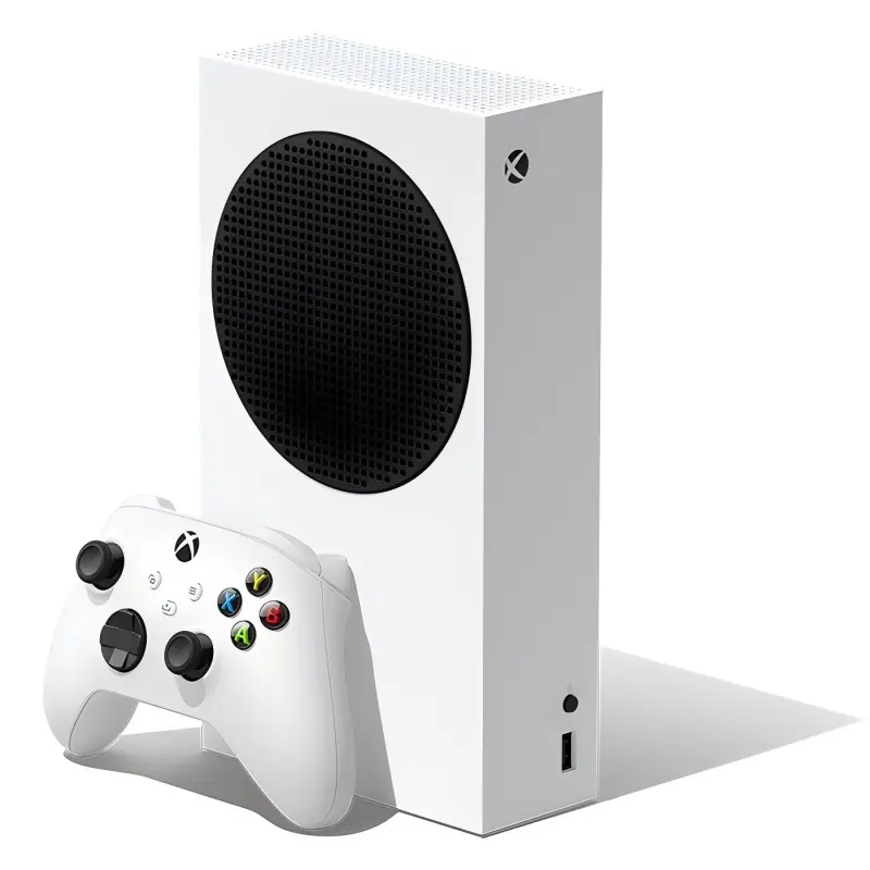 Microsoft Xbox Series S All-Digital Gameconsole - Video Game Machine, Wireless Controller Included, 120FPS, HDMI & USB Ports, SSD Fast Storage, Expansion Port, Alternative to Game Stick Pro, White