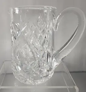 Signed Waterford Hand Cut crystal 600/682 pitcher Irish Crystal