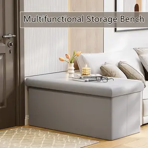 Multi-functional storage low stools, home small stools, living room sofa stools, storage stools, storage small benches, shoe-changing stools, storage stools, Storage Ottoman - suitable for various scenarios.
