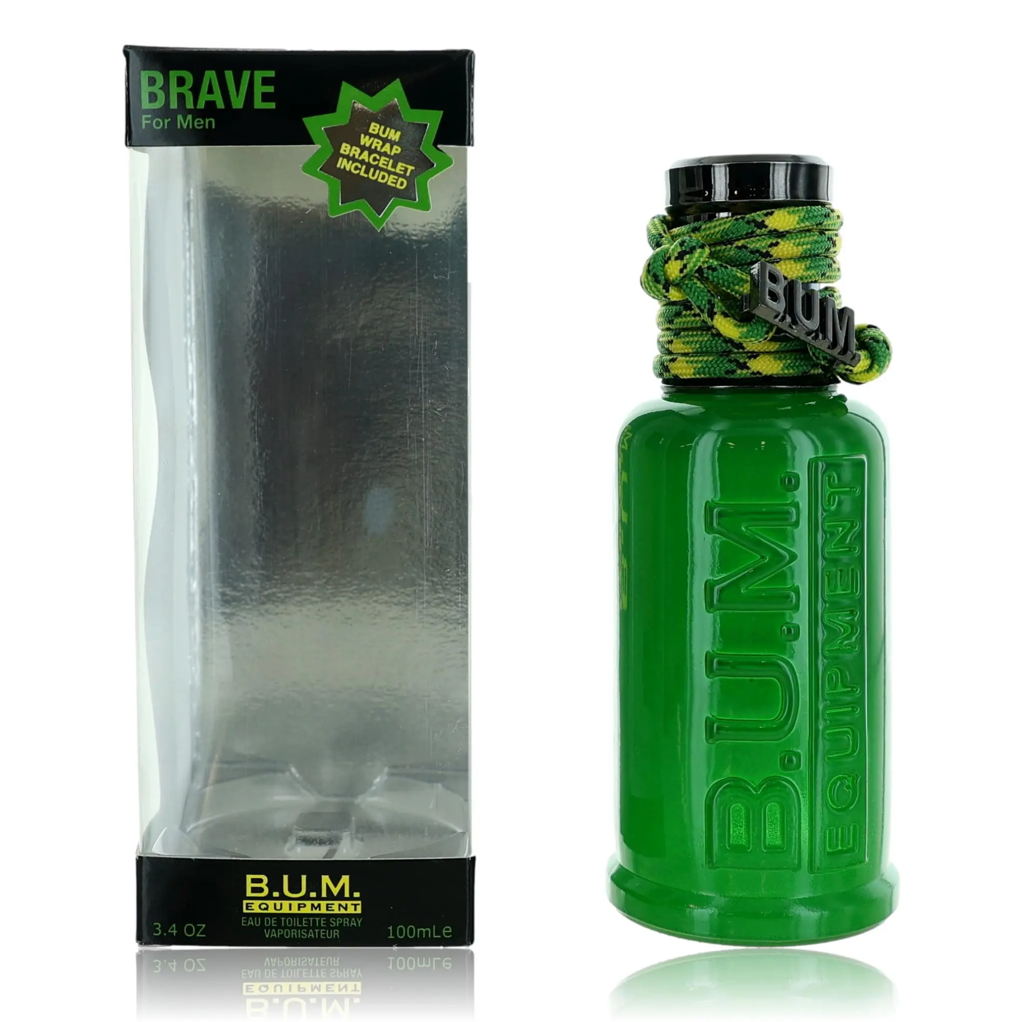 Brave Eau de Toilette Spray for Men, Confidence-Building Signature Scent with a Patchouli and Guava Blend, 3.4 oz, Men's Fragrance, Spray Bottle, Fruity, Bottled Spray Men's Fragrance