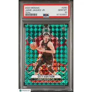 Jaime Jaquez JR. PSA 2023 Panini Mosaic #280 10