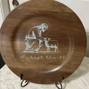 Decorative Plate - He Left the 99