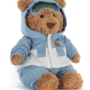 Jellycat Bartholomew Bear Snow Suit Soft Plush Toy for Kids Perfect Valentine Gift for Her Cozy Hug Festive Design