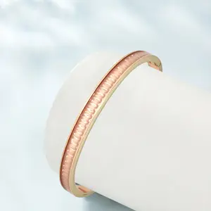 18K Gold Plated Solid Copper Diamond Bracelet CZ Simulated Diamond Stackable Women's Eternal Utility Bracelet