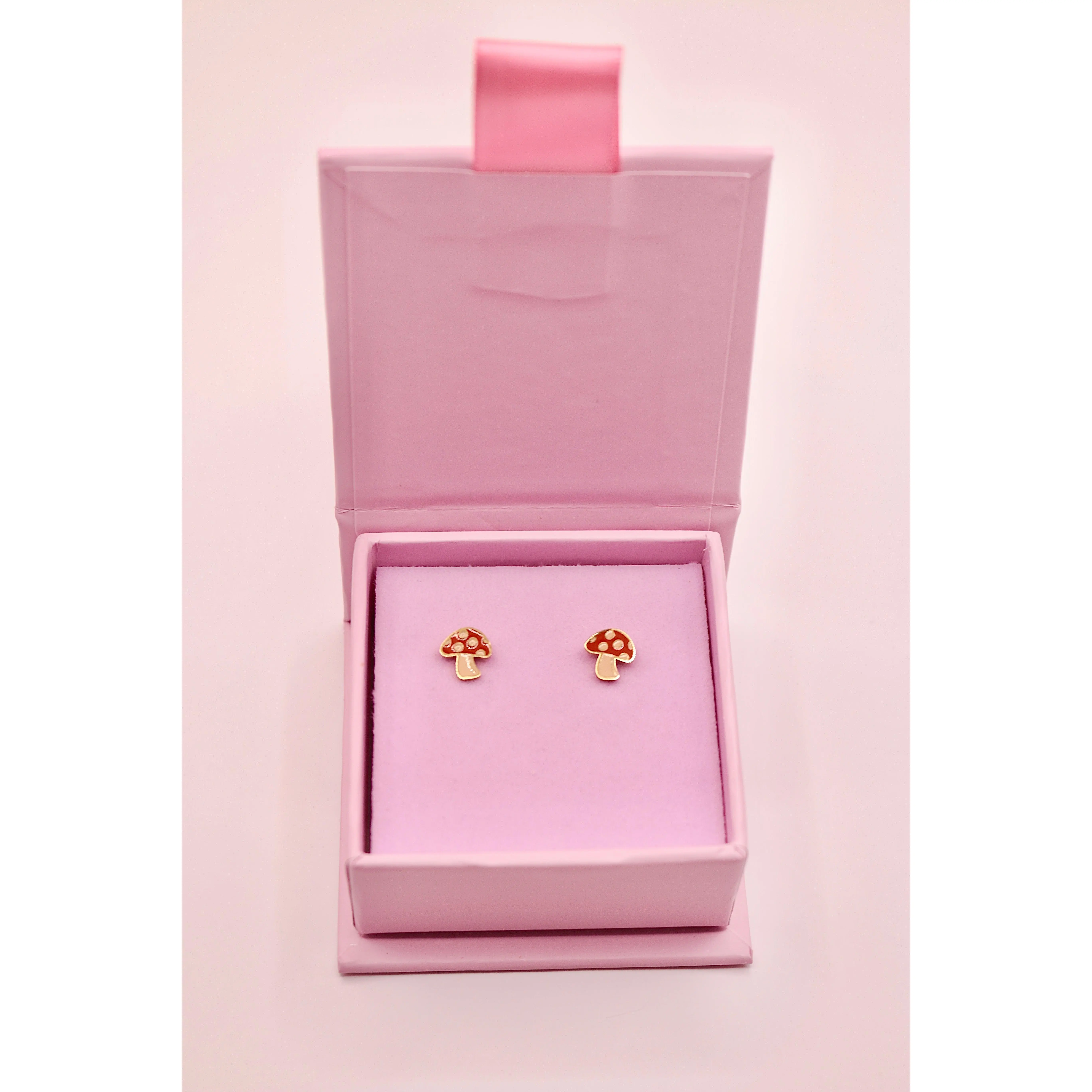 Mushroom Stud Earrings