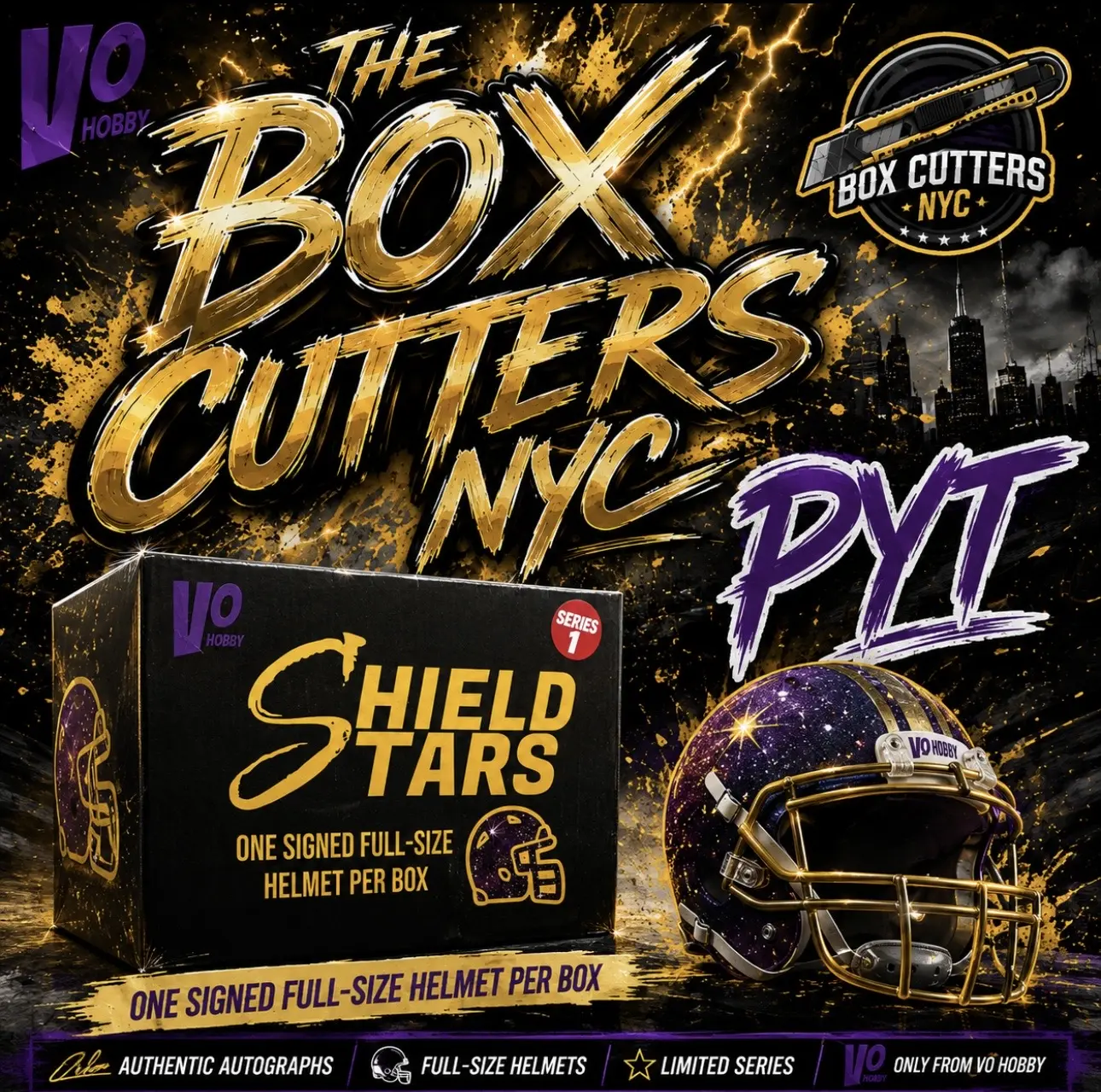 1X VO HOBBY Shield Stars PYT