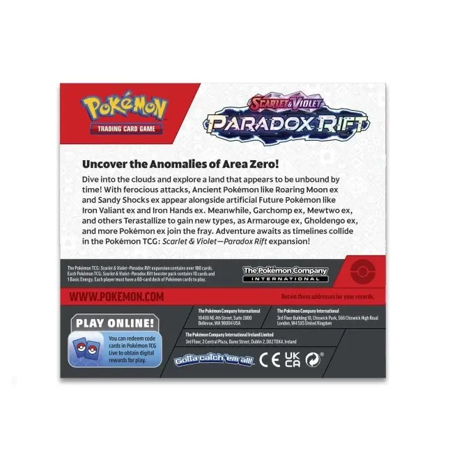 Pokemon - Paradox Rift Booster Box Sealed - TikTok Shop Pokemon - Paradox Rift Booster Box Sealed - TikTok Shop