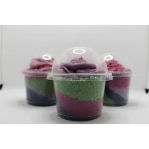 Epsom Salt Soak with Bubble Frosting