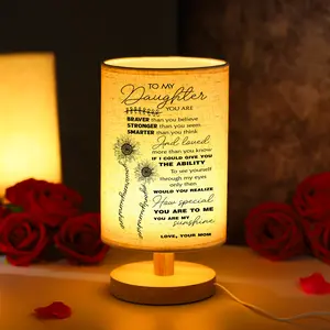 Daughter Gifts From Mom – Table Lamp Birthday Gifts For Daughter From Mom. Girl Present Night Light For Bedroom Living Room Graduation Gifts. Personalized LED Nightstand Decor. Dropshipping & Wholesale. 10% For Creators.