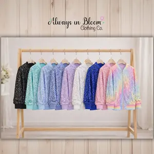 Luxe Velvet Sequin Jacket - pre-order