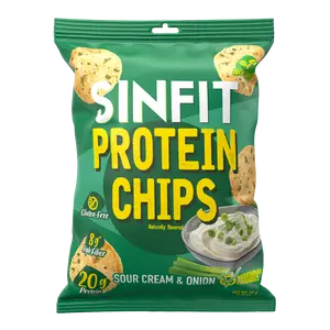 Sour Cream & Onion Protein Chips Sour Cream & Onion Protein Chips