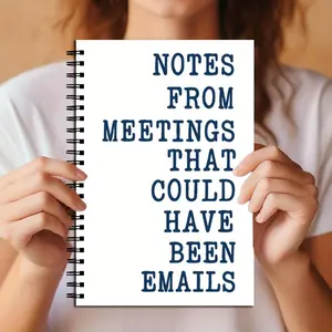 Keep Calm I Have a Spreadsheet Notebook, Funny Office Journal, Perfect Gag Gift for Coworkers, Unique Present Idea for Humorous Employees, Spiral Bound Notepad