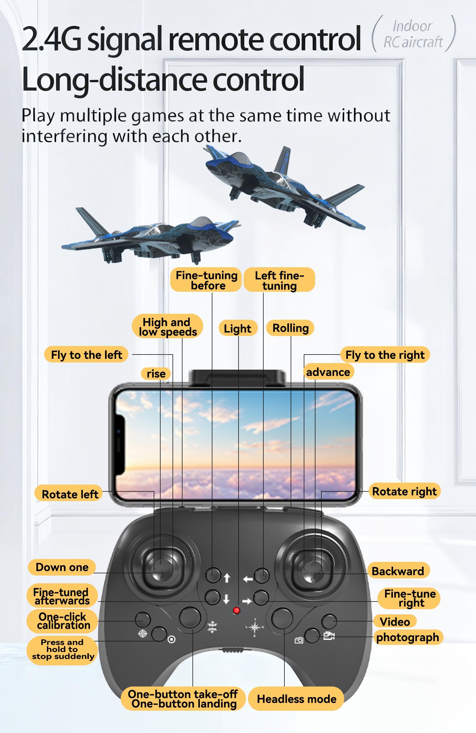 TongLi children's aerial photography remote control aircraft HD photography drone HD aerial photography quadcopter stunt foam aircraft, tumbling and hovering is suitable for supporting aerial video enthusiasts' collection. Christmas present for boys