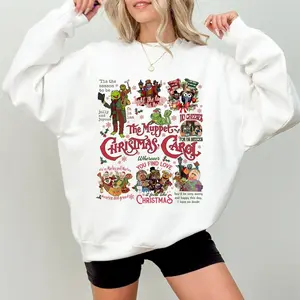 Vintage Muppet Shirt, The Muppet Christmas Carol Tee Shirt, Muppets Sweatshirt, Christmas Gift For Fans