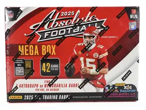2025 Panini Absolute Football Hobby Mega Box