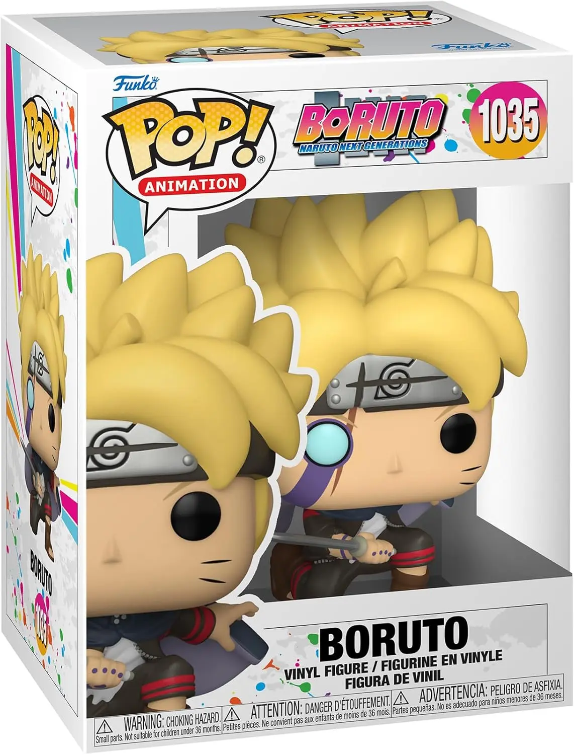 Boruto Funko Pop Figure 1035 - Original Design with Unique Features and Details