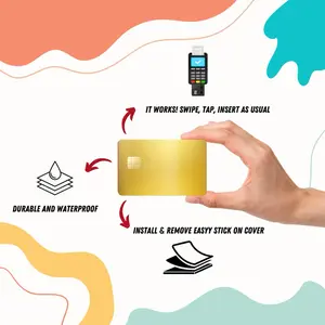 Cereal credit card skin sticker decals