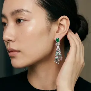 Women's S925 Silver Hypoallergenic Stud Drop Earrings - Intricate Luxe Geometric Ethnic, Minimalist Trendy Dainty Artistic, Everyday Clean Girl Jewelry Gift for Her, Dainty Earrings, Artistic Earrings