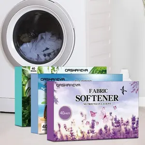 Dryer Scented Fabric Softener Sheets, Long-Lasting Fragrance, Anti-Wrinkle, Static Eliminator, Clothes Freshener Paper, Laundry Results