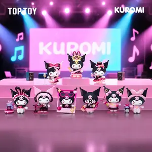 TOPTOY Kuromi Sparkling Idol Figures Blind Box – Glittery Idol-Themed Collectibles, Cute Desk/Shelf Decor for Home/Office, Perfect Thanksgiving and Christmas Surprise for Kuromi Fans & Teens
