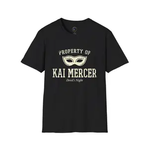 Property of Kai Mercer Devil's Night Shirt | Book Boyfriend Tee | Dark Romance Gift Women