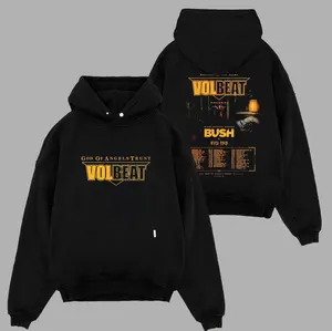 Vintage Volbeat album God of Angels Trust T-Shirt 2 Sided, Volbeat Shirt , Rock Band Shirt, Retro Music Tee, Rock Music Lover Shirt, Vintage Band Shirts Casual Comfort Cotton Fabric Fit Top , streetwear graphic tee