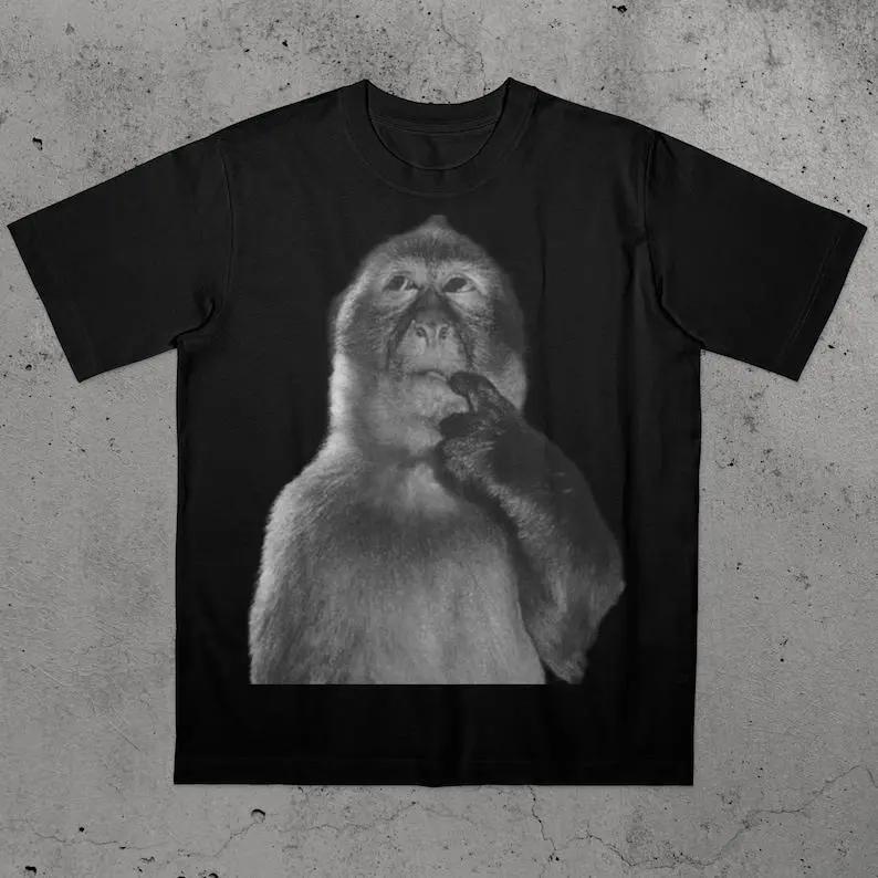 Funny Monkey Shirt, Stupid Meme Tshirt, Dank Memes Tee, 90s Vintage Bootleg