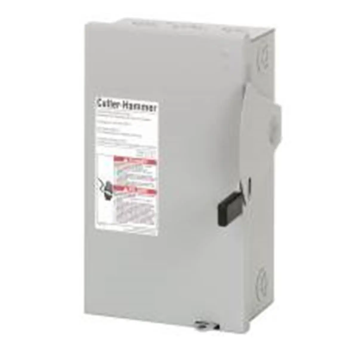 Eaton Indoor Safety Switch - 30A Cartridge Fuse, High-Grade Materials, Excellent Quality, 2P+SN-10 HP Rating, 10 HP, Reliable for Sailing Water Sports