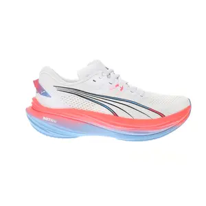 PUMA Womens Deviate Nitro 3 At Running Sneakers Shoes - White