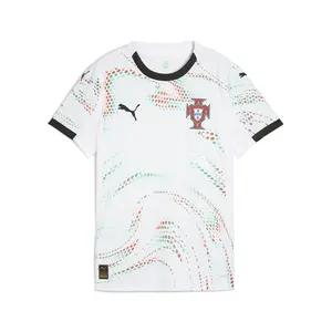 PUMA Womens Portugal '25 Away Replica Jersey Casual - White