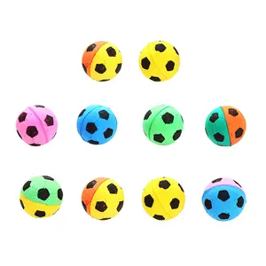 Small Pet Interactive Toy Multi Color Ball for Cat Catching Throwing Toy