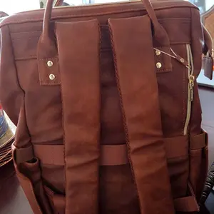 LOVEVOOK Vegan Leather Laptop Backpack with USB Port for Women - College,  Business, Work, Teacher, Travel, School Backpack,TikTokShopSpringStatements